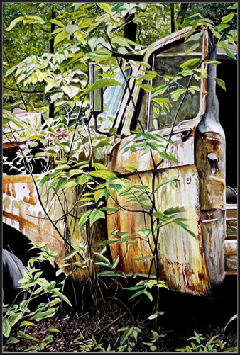 Custom Cab (2017)
18 x 27 cm
watercolour & gouache on paper
(Sold)